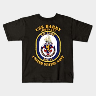 USS Barry (DDG-52) Kids T-Shirt